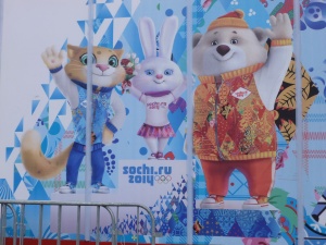 Sotchi verfolgt einen auf Schritt und Tritt.
